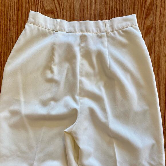Counterparts Vintage White Pleated Pants Womens 27 Waist - Picture 10 of 15